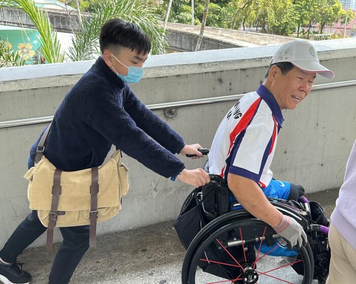 附圖三:真人圖書館——讓參加者了解肢體傷殘人士的日常。