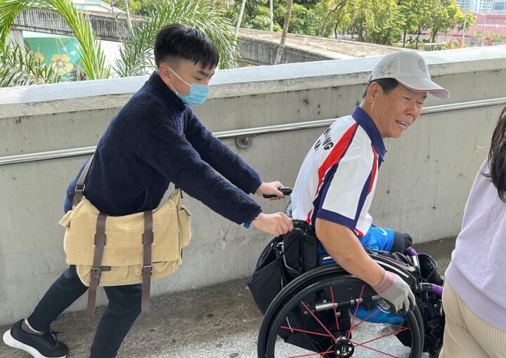 附圖三:真人圖書館——讓參加者了解肢體傷殘人士的日常。